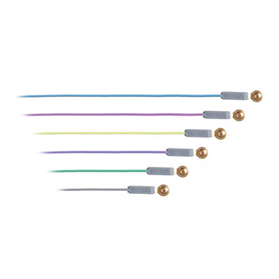 Electrodos copa de oro Natus EEG 6mm Pediátricos Reutilizables